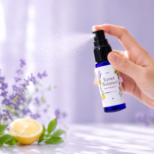CERA 自律神経ケアスプレー ”Reset Balance” with VitaminE　スマホ脳を冷ますミント、心に余白をくれるラベンダー。ベルガモットFCFが繋ぐ、大人の自律神経ケア/  株式会社セラ・セラストア